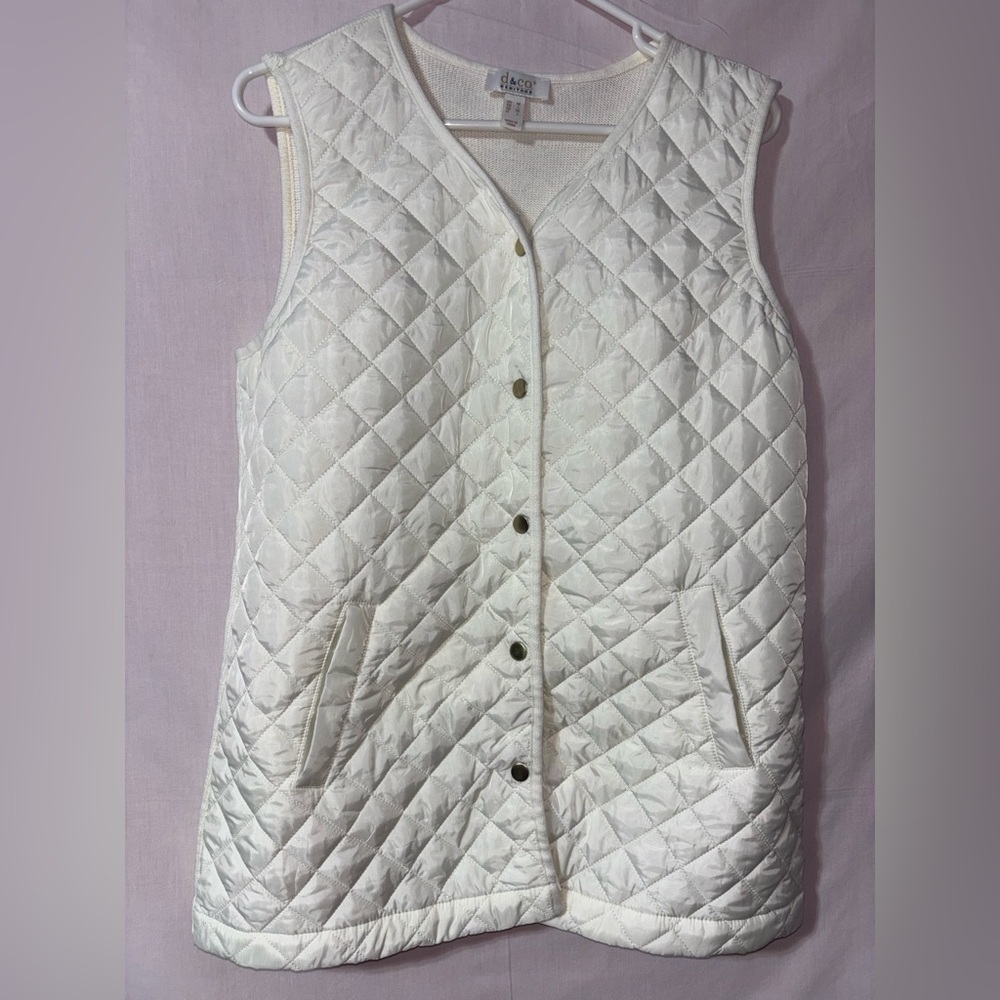 Heritage Cream Quilted Vest